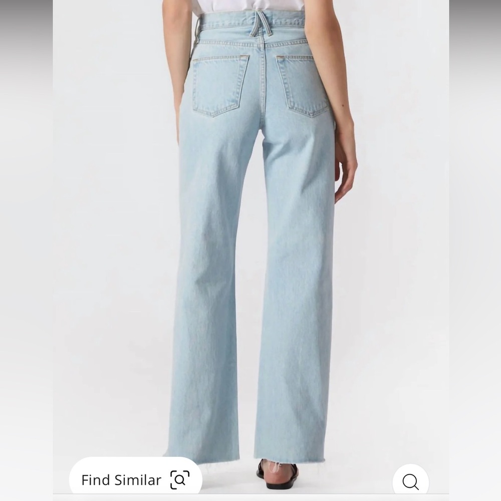 SLVRLAKE Grace twisted seam in Hard Luck wash